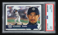 Ichiro Suzuki 2001 Fleer Tradition #452 RC (PSA 9) at PristineAuction.com