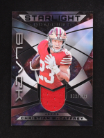 Christian McCaffrey 2024 Panini Black Starlight Materials #15 #139/199 at PristineAuction.com