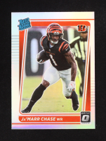 Ja'Marr Chase 2021 Donruss Optic Holo #207 RR RC at PristineAuction.com