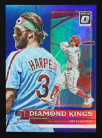 Bryce Harper 2022 Donruss Optic Blue #17 Diamond Kings #54/75 at PristineAuction.com