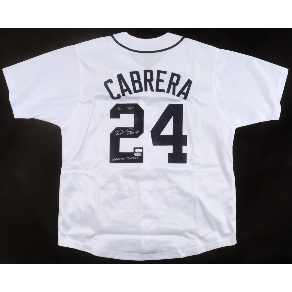Miguel Cabrera Signed Jersey (JSA & Cabrera) at PristineAuction.com
