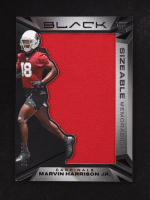 Marvin Harrison Jr. 2024 Panini Black Sizeable Rookie Memorabilia #5 #091/150 RC at PristineAuction.com