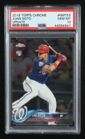 Juan Soto 2018 Topps Chrome Update #HMT55 RC (PSA 10) at PristineAuction.com