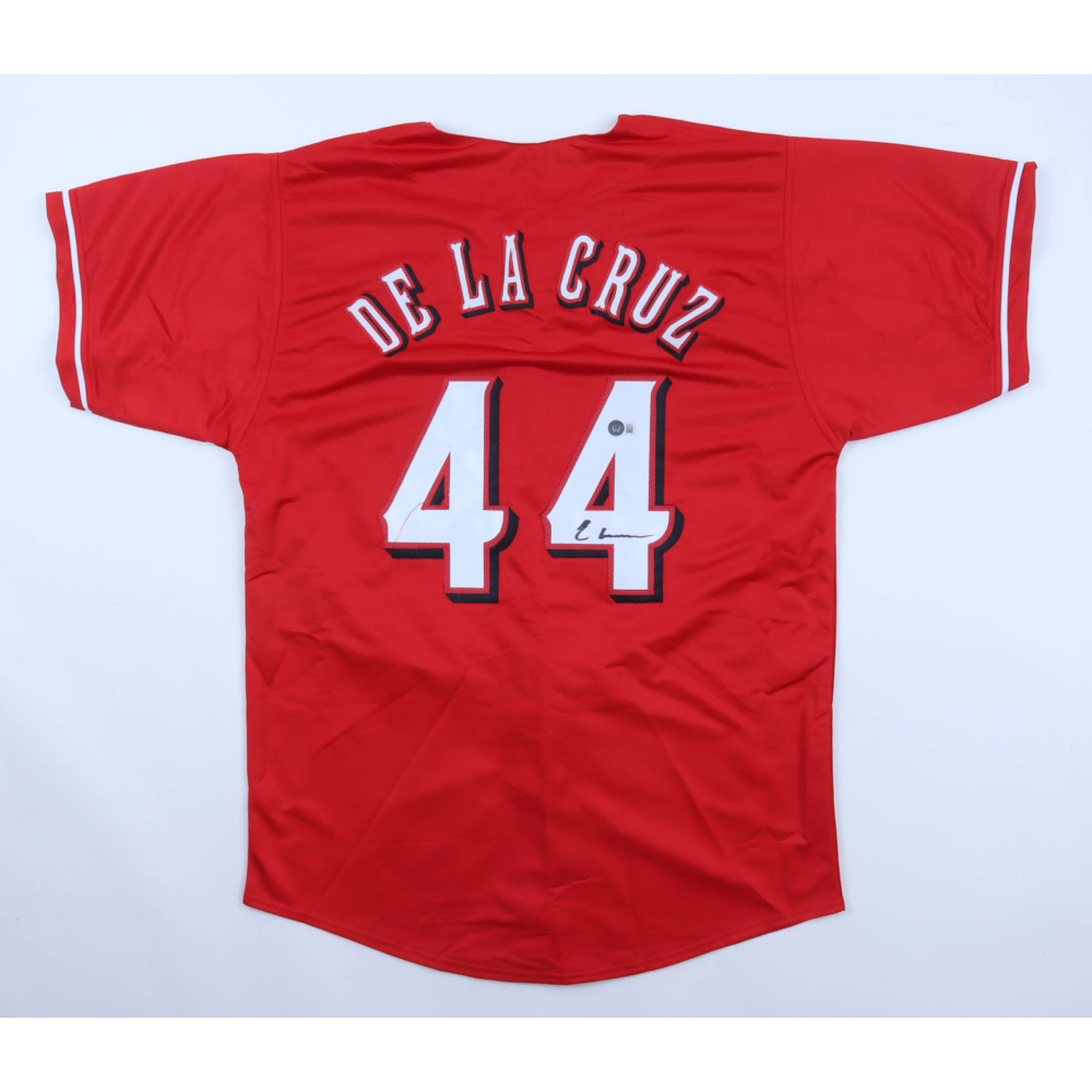 Elly De La Cruz Signed Jersey (Beckett) at PristineAuction.com