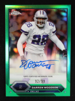 Darren Woodson 2023 Topps Composite Chrome Autographs Green Refractors #TCADW #92/99 at PristineAuction.com