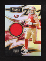 George Kittle 2024 Select Sparks Materials Prizm #28 #084/149 at PristineAuction.com
