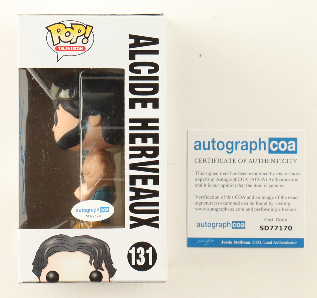 Joe Manganiello Signed "True Blood" #131 Alcide Herveaux Funko Pop! Vinyl Figure (ACOA) at PristineAuction.com Joe Manganiello Signed "True Blood" #131 Alcide Herveaux Funko Pop! Vinyl Figure (ACOA) at PristineAuction.com