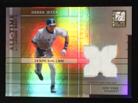 Derek Jeter 2003 Donruss Elite All-Time Career Best Materials Base #26 #056/400 at PristineAuction.com
