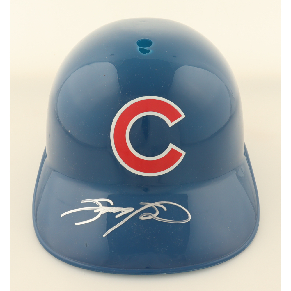 Sammy Sosa Signed Cubs Baseball Helmet (AWM) at PristineAuction.com