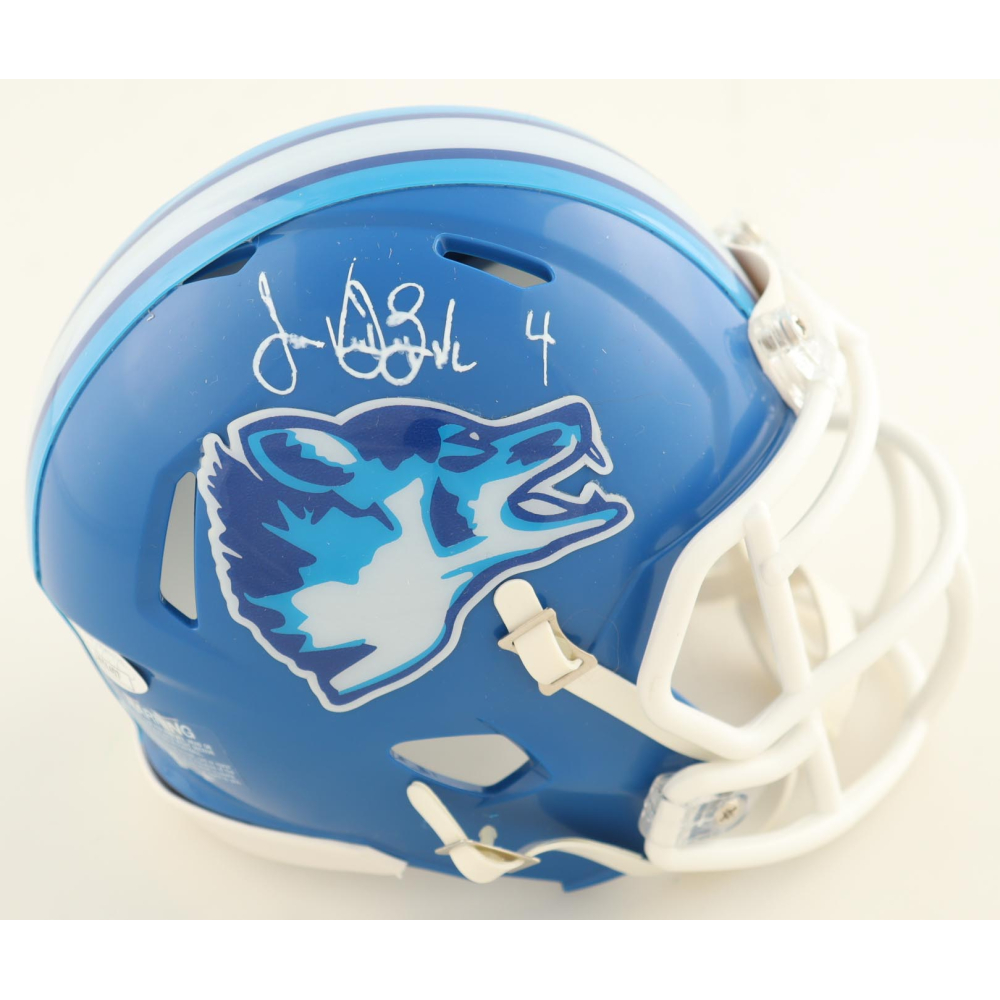 James Van Der Beek Signed Custom Speed Mini Helmet (JSA) at PristineAuction.com