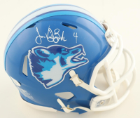 James Van Der Beek Signed Custom Speed Mini Helmet (JSA) at PristineAuction.com