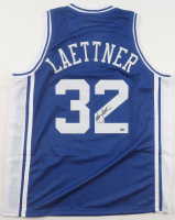 Christian Laettner Signed Jersey (Schwartz) at PristineAuction.com