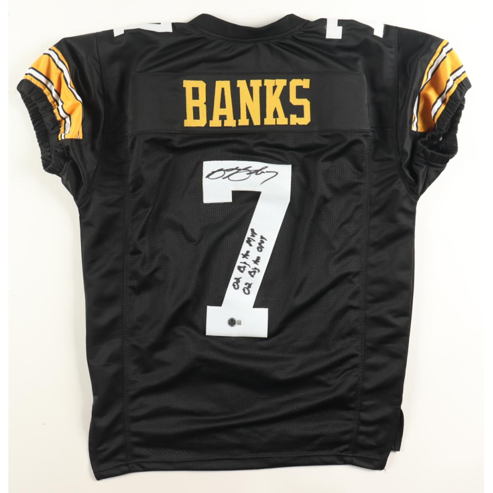 Brad Banks Signed Jersey Inscribed "02 Big Ten MVP" & "02 Big Ten OPOY" (Beckett) at PristineAuction.com