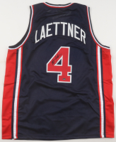 Christian Laettner Signed Jersey (Schwartz) at PristineAuction.com