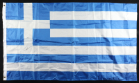 Giannis Antetokounmpo Signed Greek National Flag (JSA) at PristineAuction.com