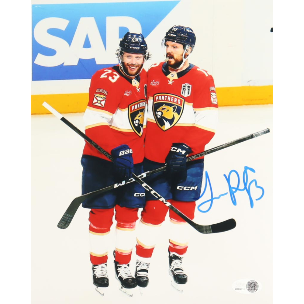 Sam Reinhart Signed Panthers 8x10 Photo (JSA) at PristineAuction.com