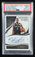 Kevin Durant 2019-20 Immaculate Collection Modern Marks Autographs #8 #75/75 (PSA 9 | Autograph Graded PSA 10) at PristineAuction.com