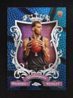 Victor Wembanyama 2023-24 Topps Chrome Roundball Royalty Blue Basketball Refractors #RR26 RC at PristineAuction.com