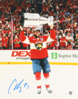 Carter Verhaghe Signed Panthers 8x10 Photo (JSA) at PristineAuction.com