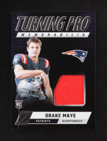 Drake Maye 2024 Zenith Turning Pro Memorabilia #3 RC at PristineAuction.com