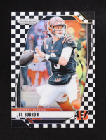 Joe Burrow 2024 Panini Prizm Prizms Black and White Checker #55 at PristineAuction.com