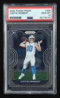 Justin Herbert 2020 Panini Prizm #325A RC (PSA 10) at PristineAuction.com