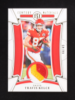 Travis Kelce 2022 Panini National Treasures Century Materials Gold #62 #44/49 at PristineAuction.com