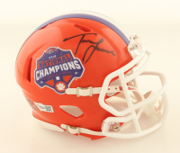 Trevor Lawrence Signed Clemson Tigers Speed Mini Helmet (Fanatics) at PristineAuction.com