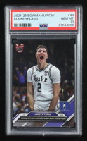 Cooper Flagg 2024-25 Bowman University Now #44 RC (PSA 10) at PristineAuction.com