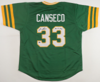 Jose Canseco Signed Jersey Inscribed "88 AL MVP" (Schwartz) at PristineAuction.com