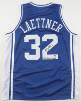 Christian Laettner Signed Jersey Inscribed "2x NCAA Champs" (Schwartz) at PristineAuction.com