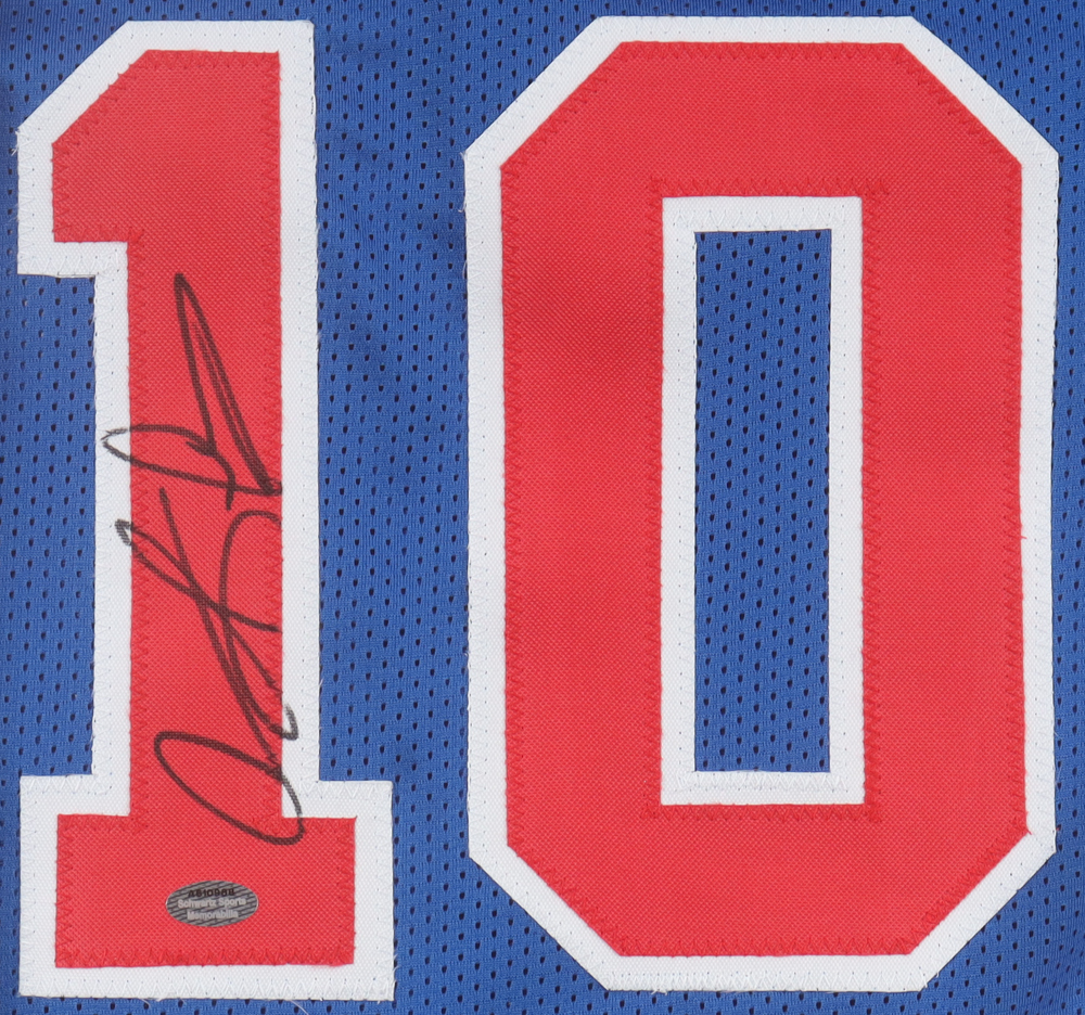 Dennis Rodman Signed Jersey (Schwartz) at PristineAuction.com Dennis Rodman Signed Jersey (Schwartz) at PristineAuction.com