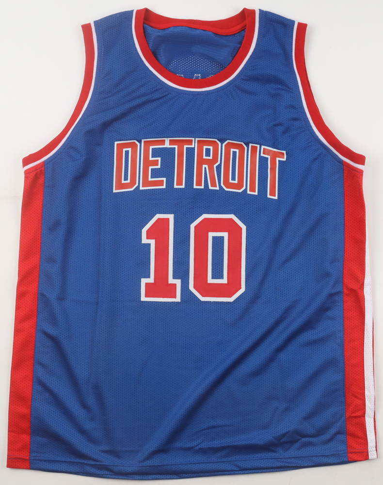 Dennis Rodman Signed Jersey (Schwartz) at PristineAuction.com Dennis Rodman Signed Jersey (Schwartz) at PristineAuction.com