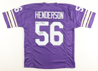 E. J. Henderson Signed Jersey Inscribed "Forever A Viking" (JSA) at PristineAuction.com