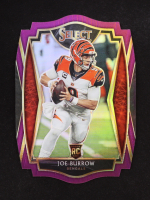 Joe Burrow 2020 Select Prizm Purple Die Cut #146 RC at PristineAuction.com