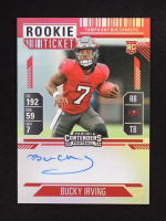 Bucky Irving 2024 Panini Contenders Clear Ticket AU #122 RC at PristineAuction.com