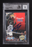 Shaquille O'Neal Signed 1992-93 SkyBox #382 SP RC (Beckett | Auto Grade BGS 10) at PristineAuction.com