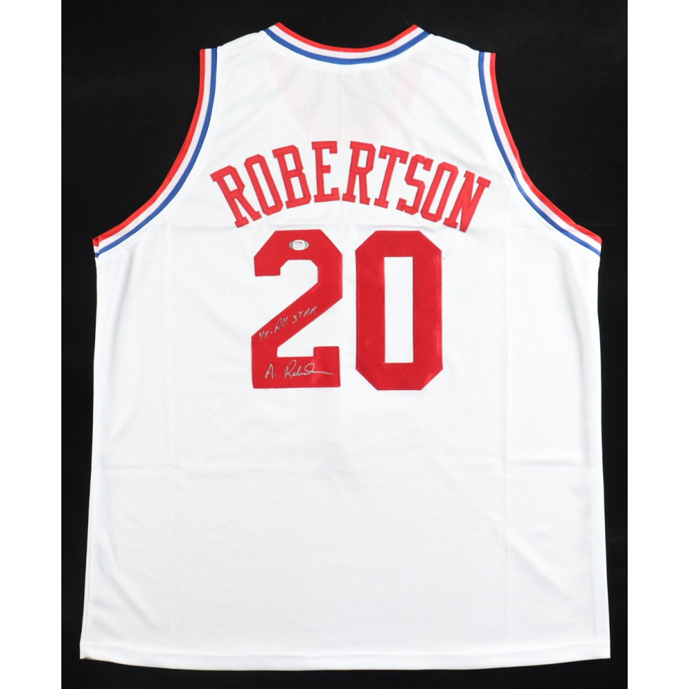 Alvin Robertson Signed Jersey Inscribed "4x-All-Star" (PSA) at PristineAuction.com