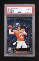 Bo Nix 2024 Donruss Optic My House! #10 (PSA 10) at PristineAuction.com