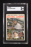 Tommy Davis / Roberto Clemente / Dick Groat / Hank Aaron 1964 Topps #7 / NL Batting Leaders (SGC 3) at PristineAuction.com