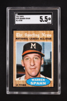 Warren Spahn 1962 Topps #399 AS (SGC 5.5) at PristineAuction.com