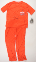 Lori Petty Signed "Orange Is The New Black" Inmate Costume Inscribed "Lolly" (Schwartz) at PristineAuction.com