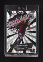 Lamine Yamal 2024 Wild Card Comix Barcelona! Lava Silver #ACBLBLY02 RC #1/2 at PristineAuction.com