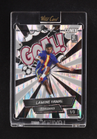 Lamine Yamal 2024 Wild Card Comix Goal! Shimmer Silver #ACBLGLY13 RC #1/3 at PristineAuction.com