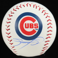 Sammy Sosa Signed Cubs Logo Baseball (AWM) at PristineAuction.com