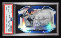 Bobby Witt Jr. 2020 Bowman Sterling Bowman Die Cut Autographs Blue Refractors #BDCABWJ #05/25 (PSA 10) at PristineAuction.com