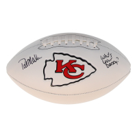 Patrick Mahomes Sr. Signed Chiefs Logo Football Inscribed "Who's Your Daddy?" (Schwartz) at PristineAuction.com