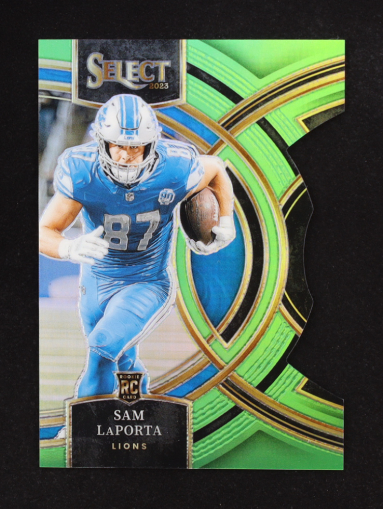 Sam LaPorta 2023 Select Prizm Green #106 #273/499 RC
