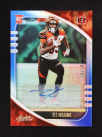 Tee Higgins 2020 Absolute Signature Rookies Blue Diamonds #190 #20/30 RC at PristineAuction.com