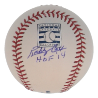 Bobby Cox Signed OML Hall of Fame Logo Baseball Inscribed "HOF '14" (JSA) at PristineAuction.com